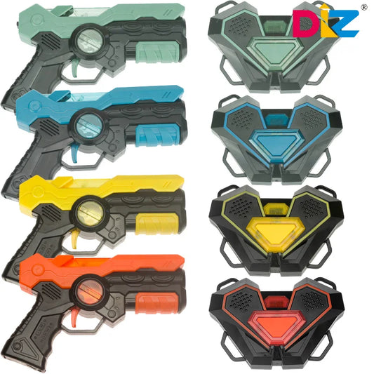 Laser Battle Game Set - Electric Gun Weapon Pistol Toy
