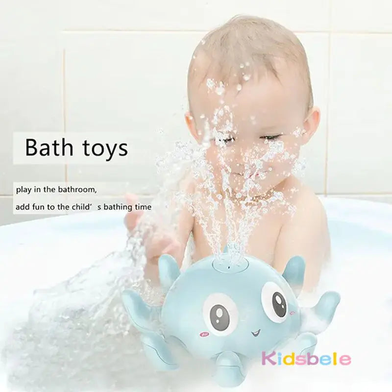 Light-Up Musical Octopus – Baby Bath Water Toy
