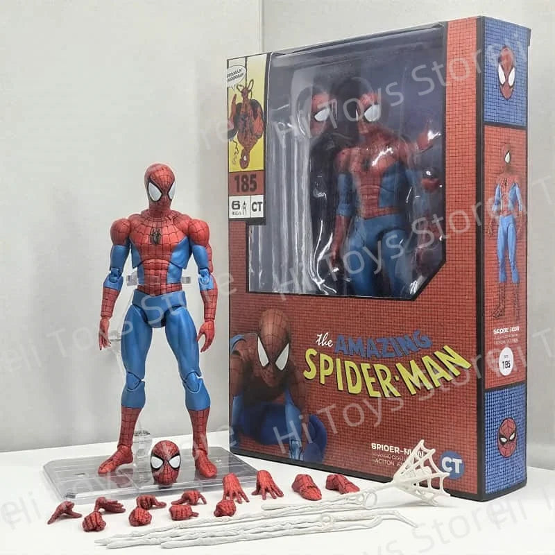 New Figure Spider-Man Animation Action Statue Figure Toy