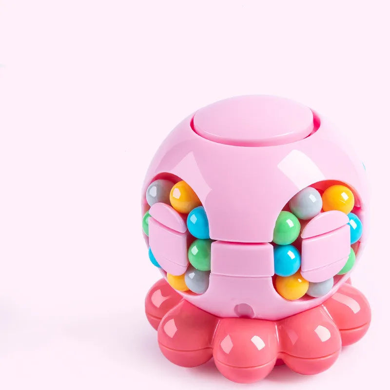 Magic Bean Rotating Fidget Cube Toy