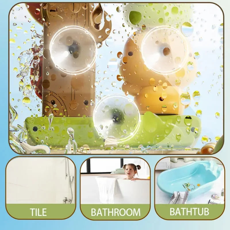 Baby Bath Toy – Waterwheel Duck & Flower Fun