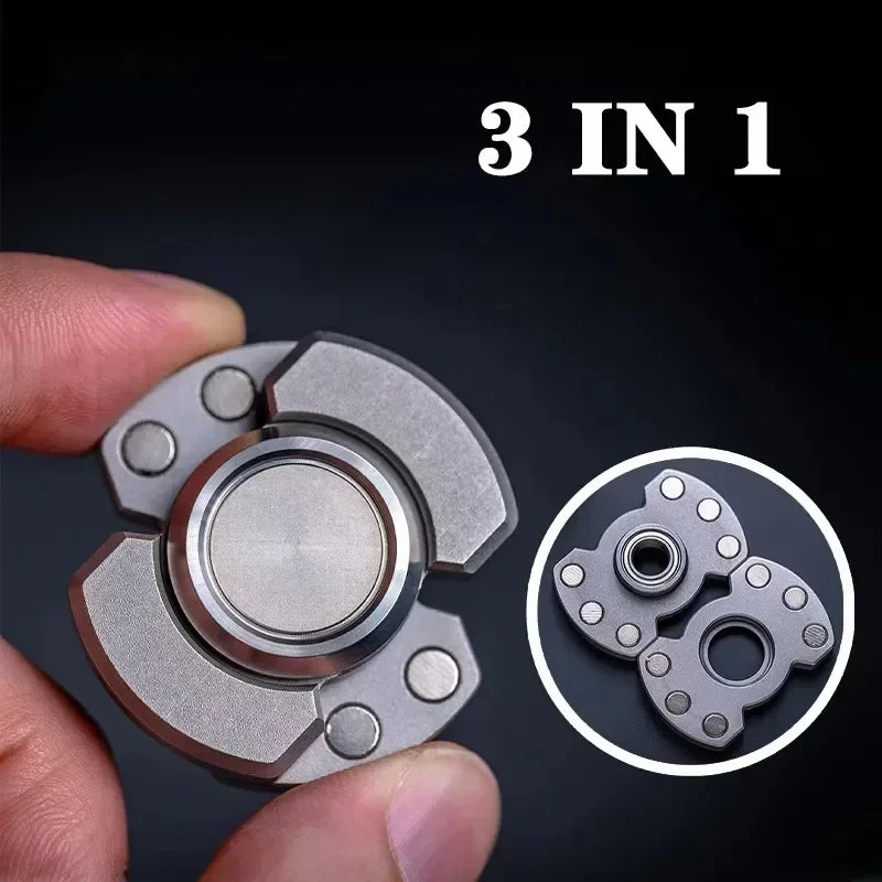 Metal Magnetic Slider Fidget Spinner Stress Relief Toy