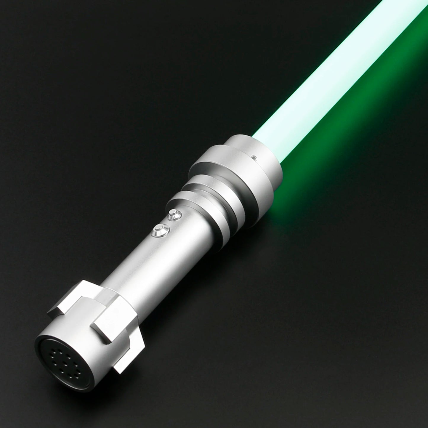 TXQSABER Mini RGB Lightsaber Toy with Metal Hilt