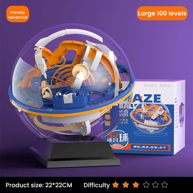 3D Puzzle Obstacle Game Miro Toy for Plastic Education