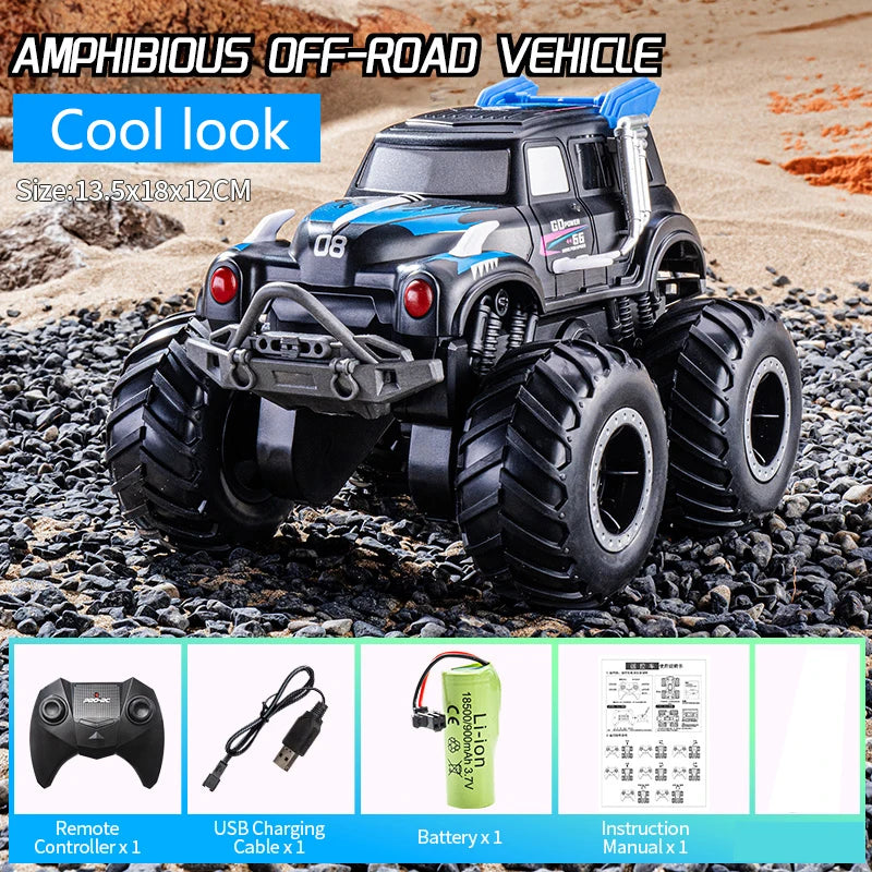 RC Amphibious 4WD Off-Road Drift Car Toy