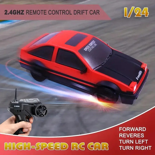 High-Speed RC Drift Toy Car with LED Lights