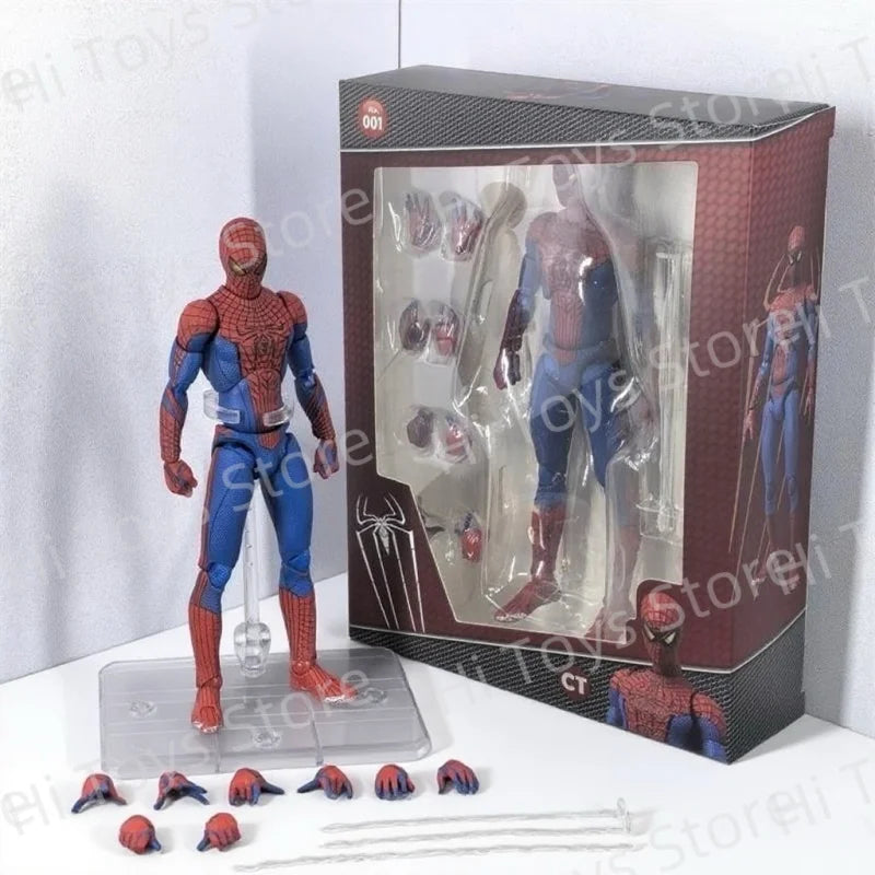 New Figure Spider-Man Animation Action Statue Figure Toy