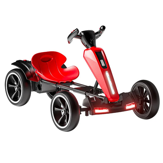 LED lights and Music Kids electric carts can be remotely controlled toy cars