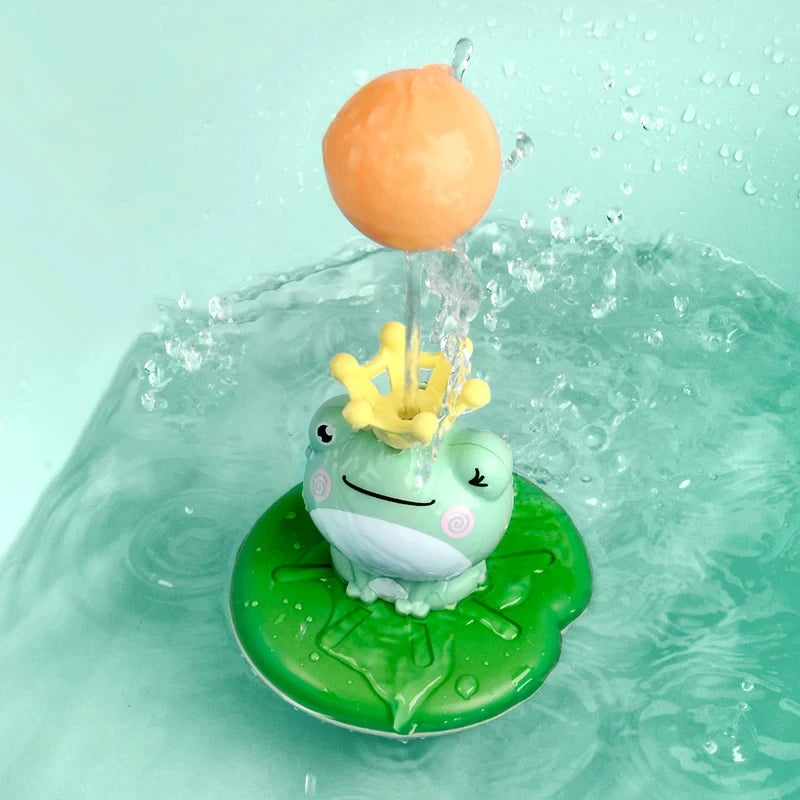 Kids Water Play Toy – Floating Frog Sprayer