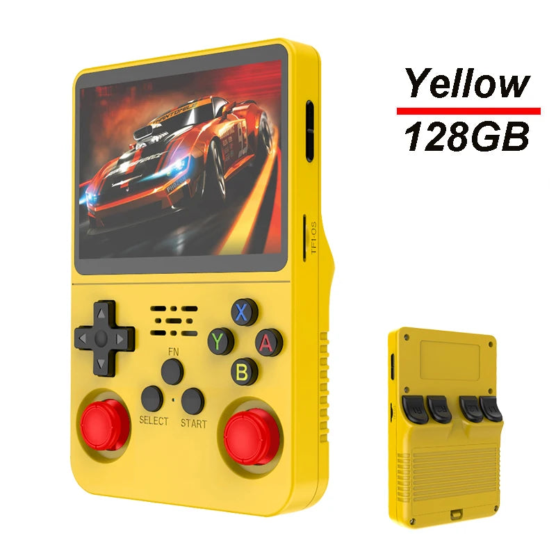 R36S Retro Handheld Game Console Toy – 3.5" IPS 128G