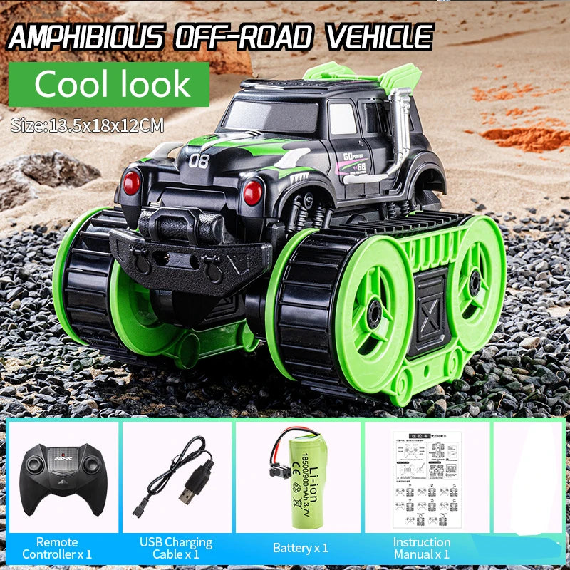 RC Amphibious 4WD Off-Road Drift Car Toy