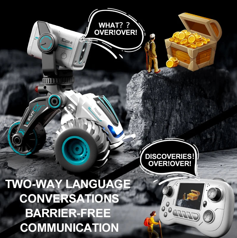 DWI RC Drift Car with FPV Camera – Photo & Video Remote Control Toy