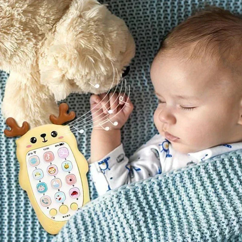 Baby Phone Bilingual Music Toy – Early Learning & Teether