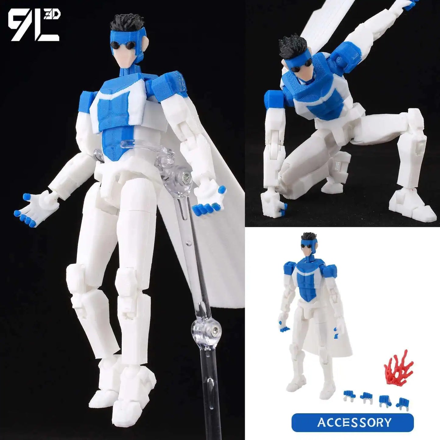 Atom & Atom Smasher 3D Action Figures – DC Collector Set