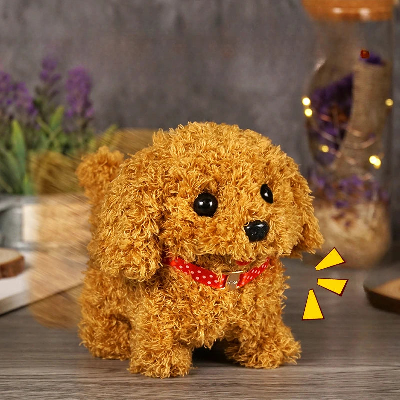 Interactive Electronic Walking Puppy Toy – Plush Dog for Kids