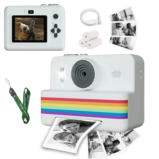 Kids Digital Camera with Mini Printer – Instant Photo Toy