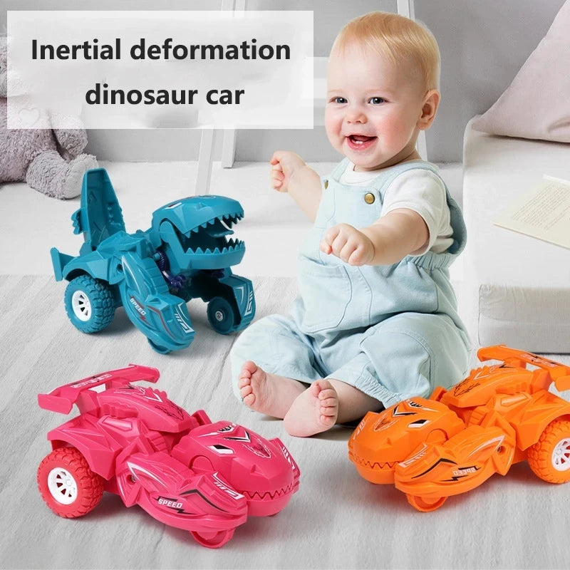 Dinosaur Deformation Action Crash Deformation Toy Car