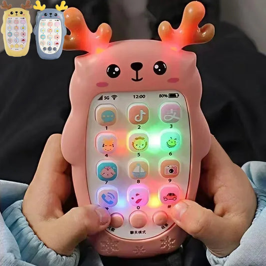 Baby Phone Bilingual Music Toy – Early Learning & Teether