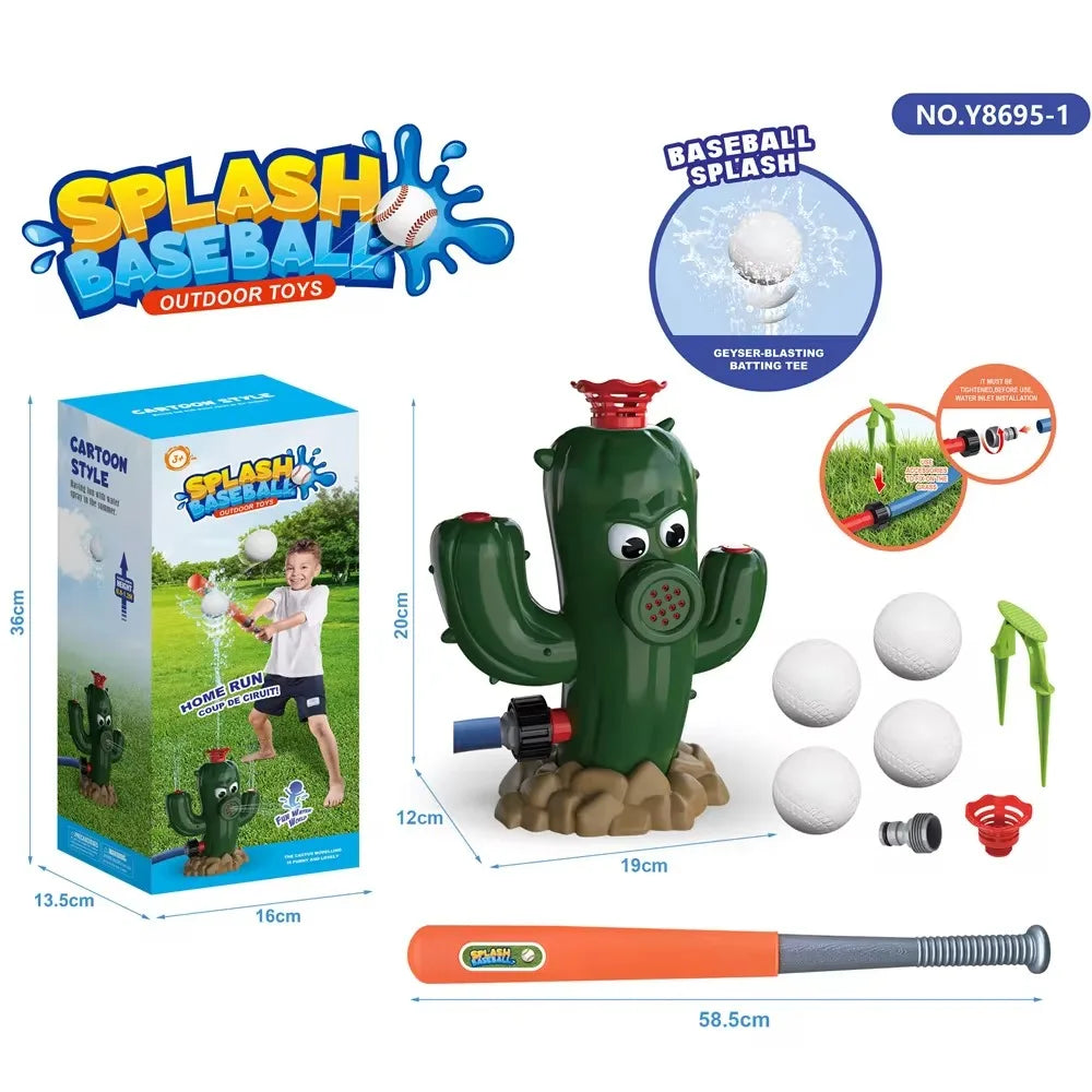 Cartoon Hydrant Sprinkler Water Spray Toy for Kids