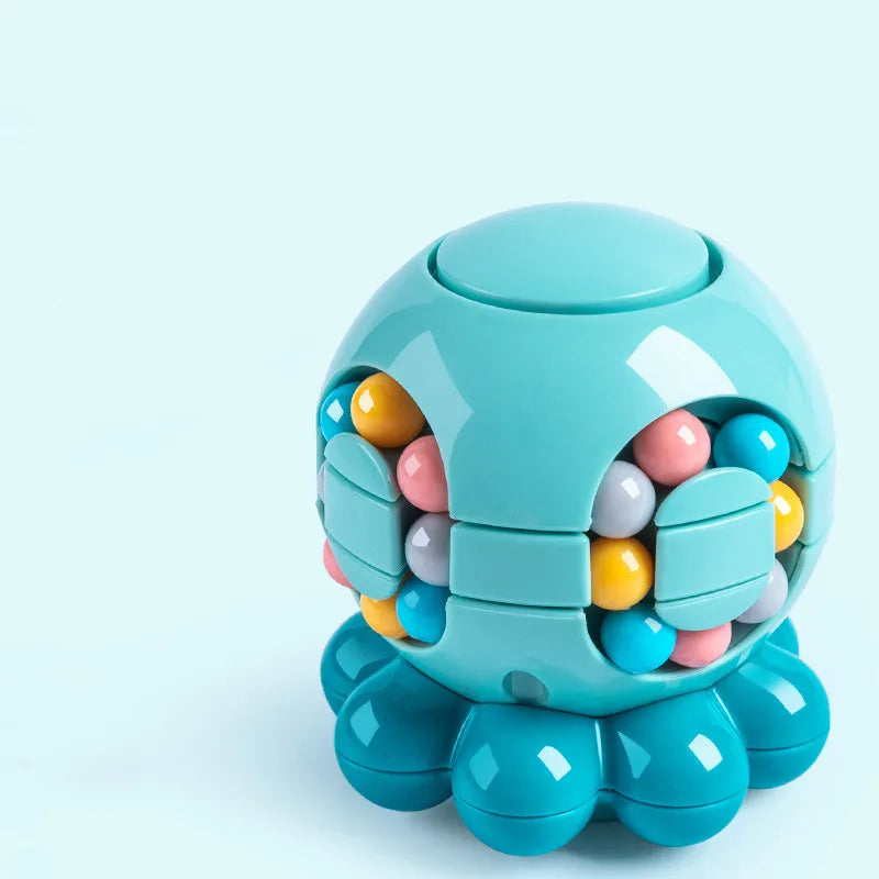 Magic Bean Rotating Fidget Cube Toy