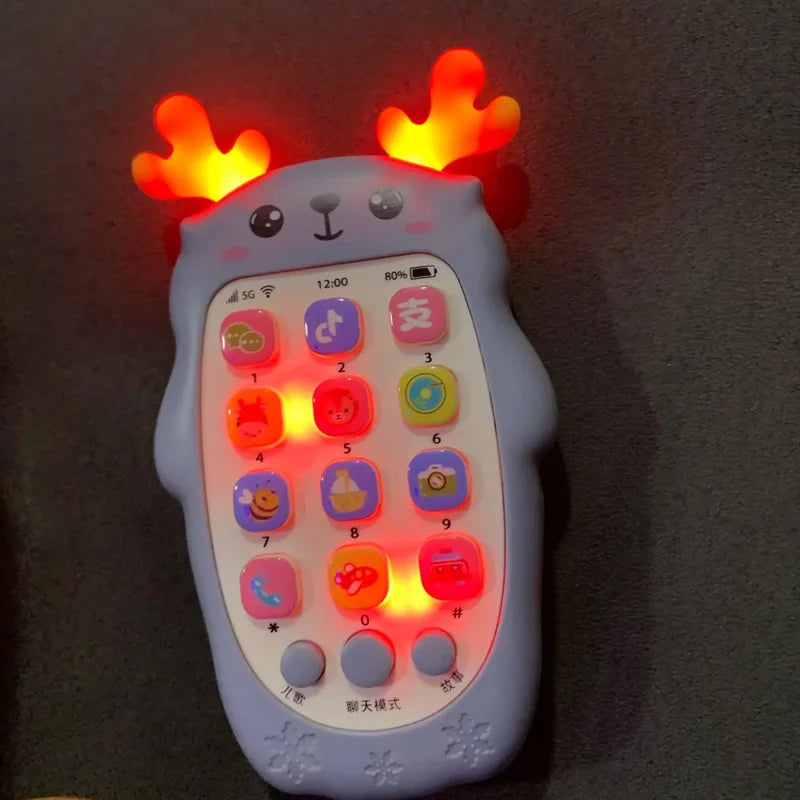 Baby Phone Bilingual Music Toy – Early Learning & Teether