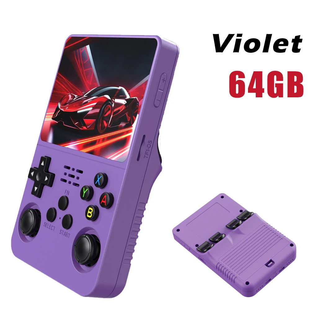 R36S Retro Handheld Game Console Toy – 3.5" IPS 64G