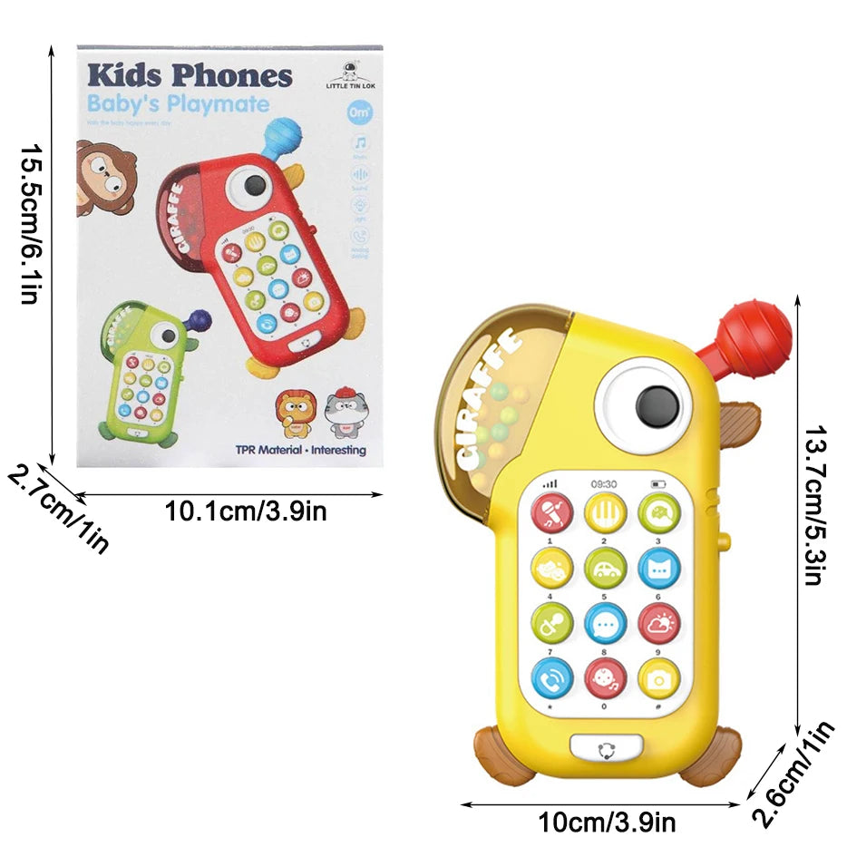 Kids Dinosaur Music Phone – Early Learning Toy