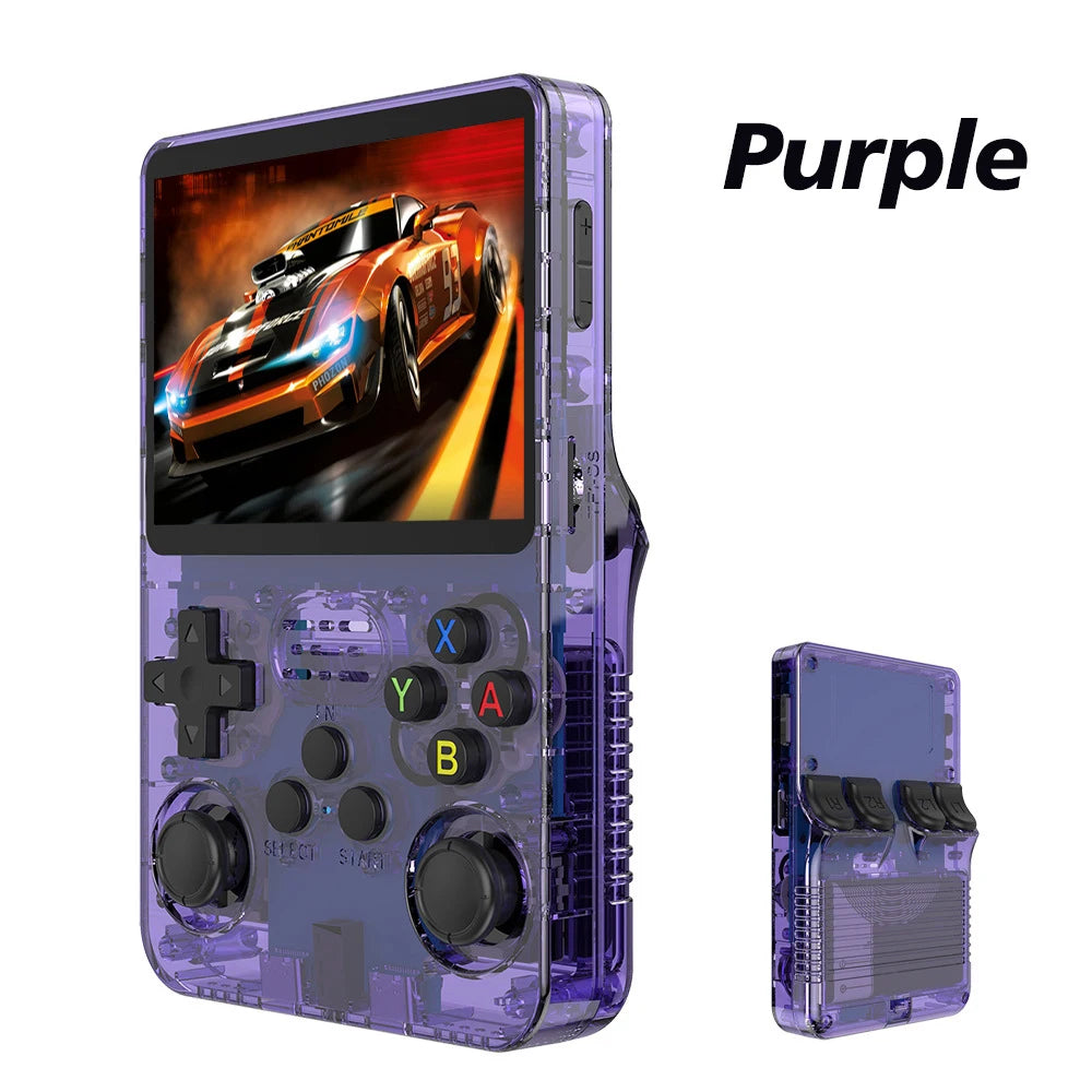 R36S Retro Handheld Game Console Toy – 3.5" IPS 64G