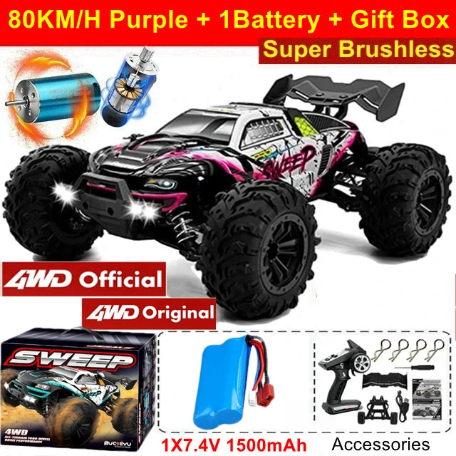 4WD RC Off-Road Drift Car High-Speed Toy
