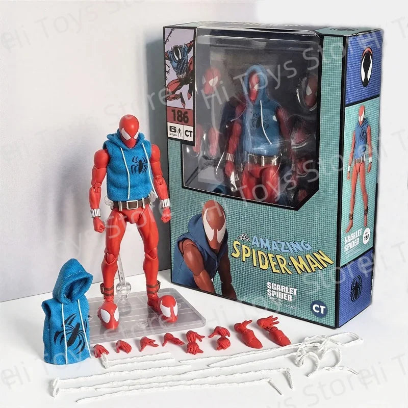 New Figure Spider-Man Animation Action Statue Figure Toy