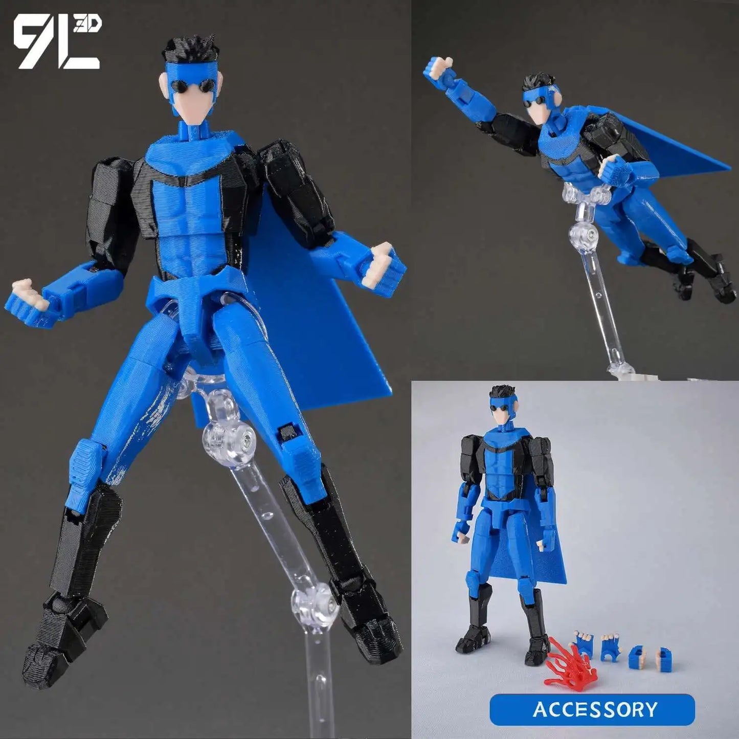 Atom & Atom Smasher 3D Action Figures – DC Collector Set