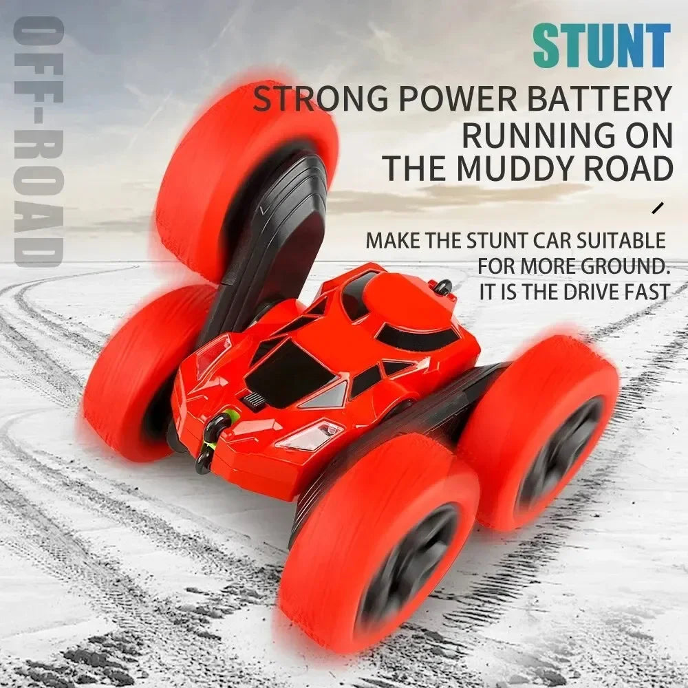 RC Stunt Car – Double-Sided 360° Flip Toy
