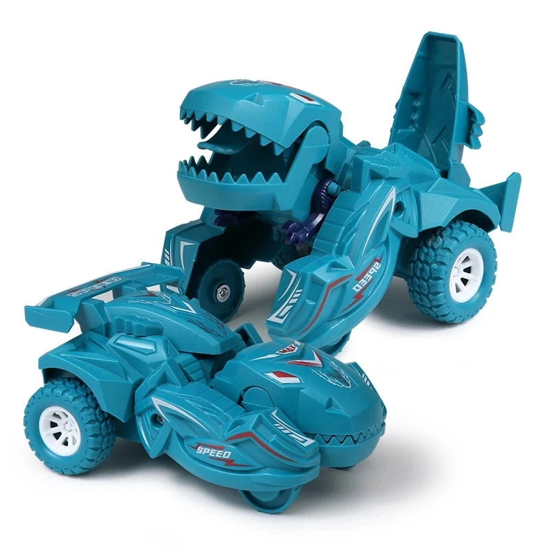 Dinosaur Deformation Action Crash Deformation Toy Car
