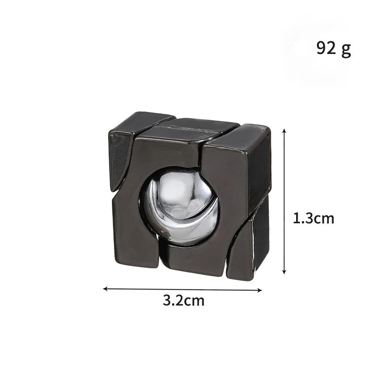 Classic Metal IQ Lock Puzzle Toy