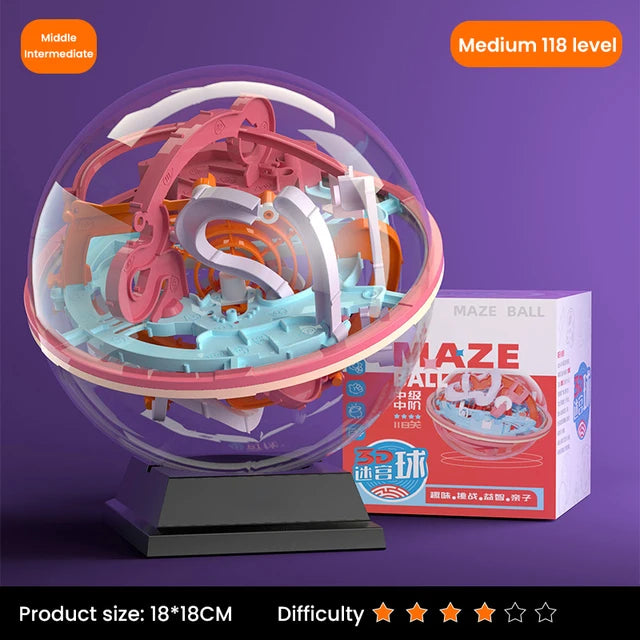 3D Puzzle Obstacle Game Miro Toy for Plastic Education