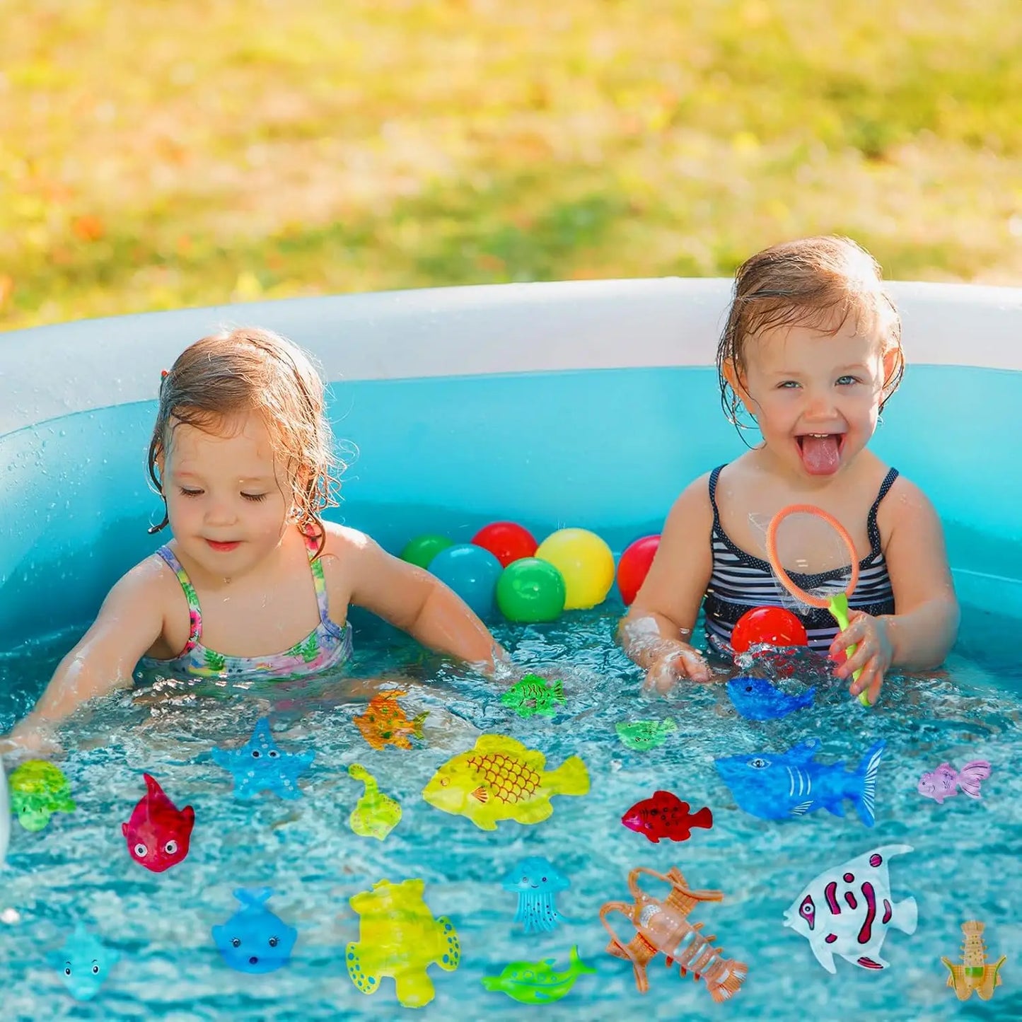 Kids Bath Fishing Toy – Floating Water Game