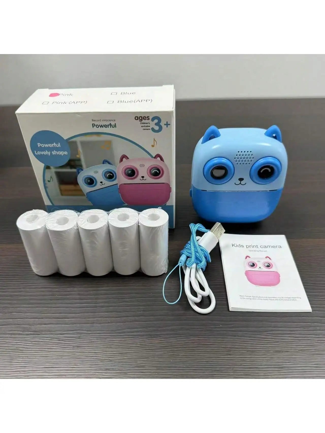 Kids Instant Camera – Photo & Video Print Toy