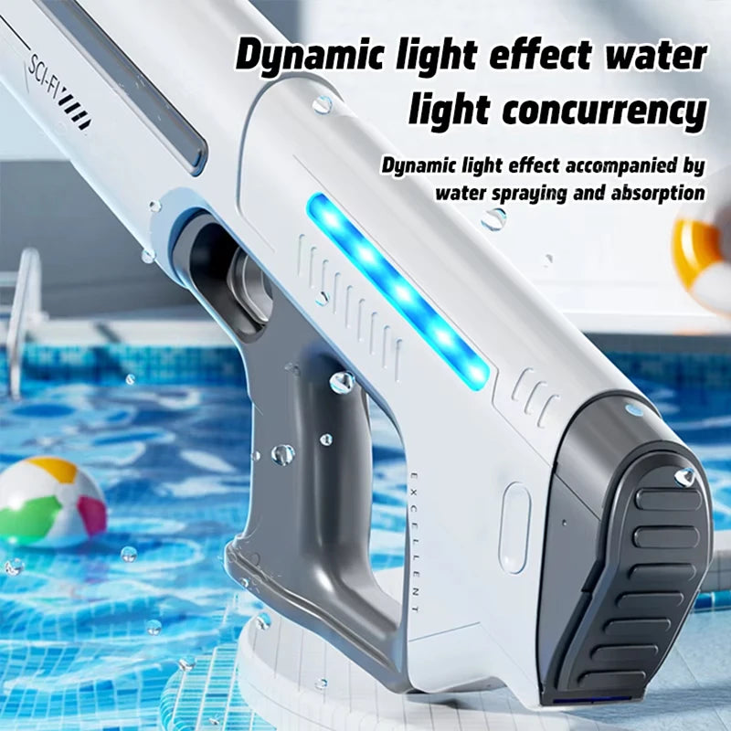 Electric Water Gun Automatic Squirt Blaster Toy