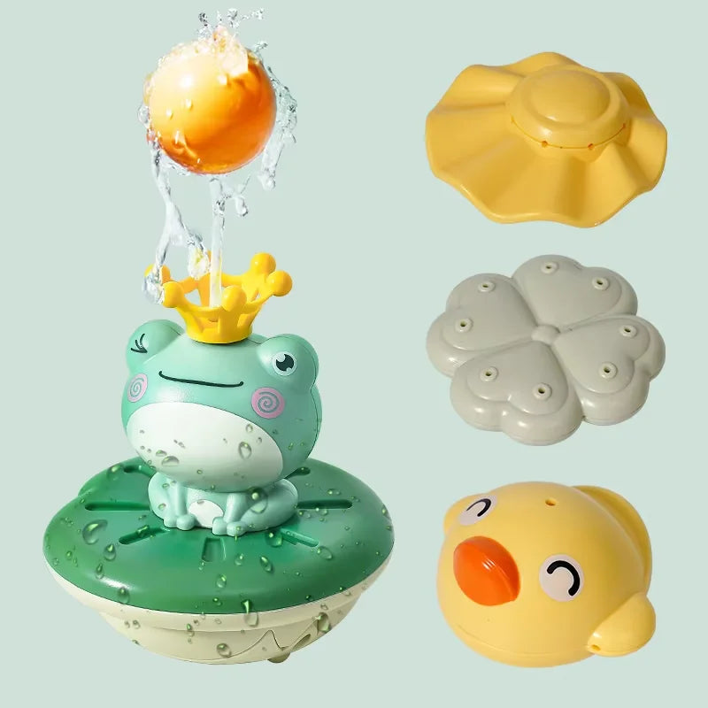 Kids Water Play Toy – Floating Frog Sprayer