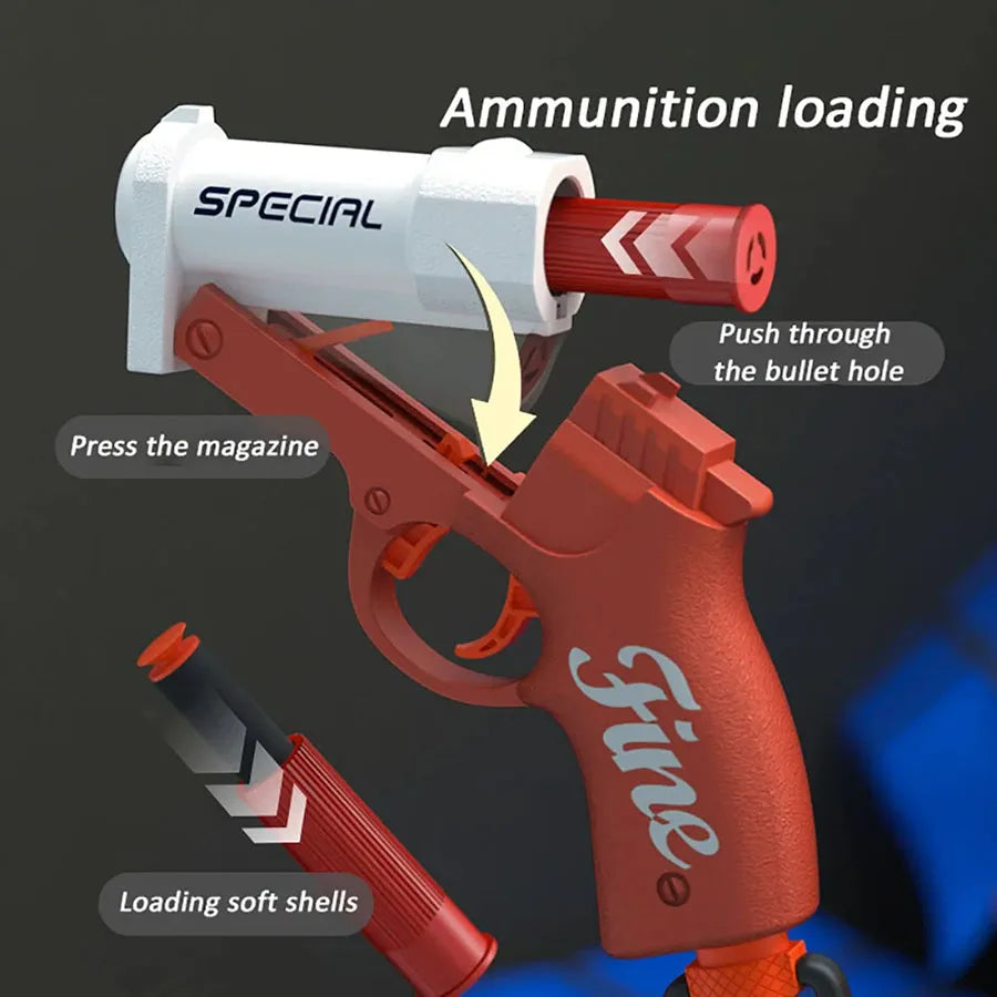 Minisoft Bullet Launcher Airsoft Children's Pistol Toy