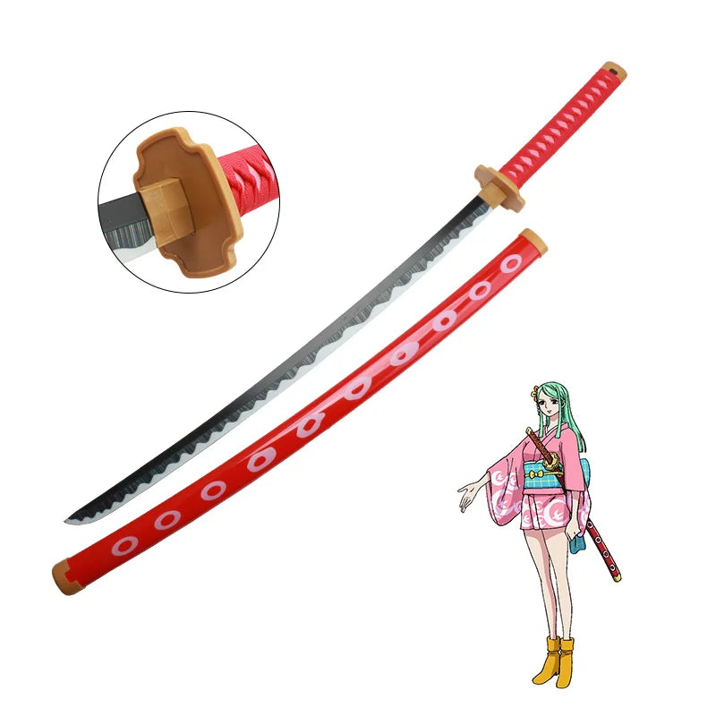 Anime Cosplay Sword Toy – Bamboo Blade Toy with Scabbard