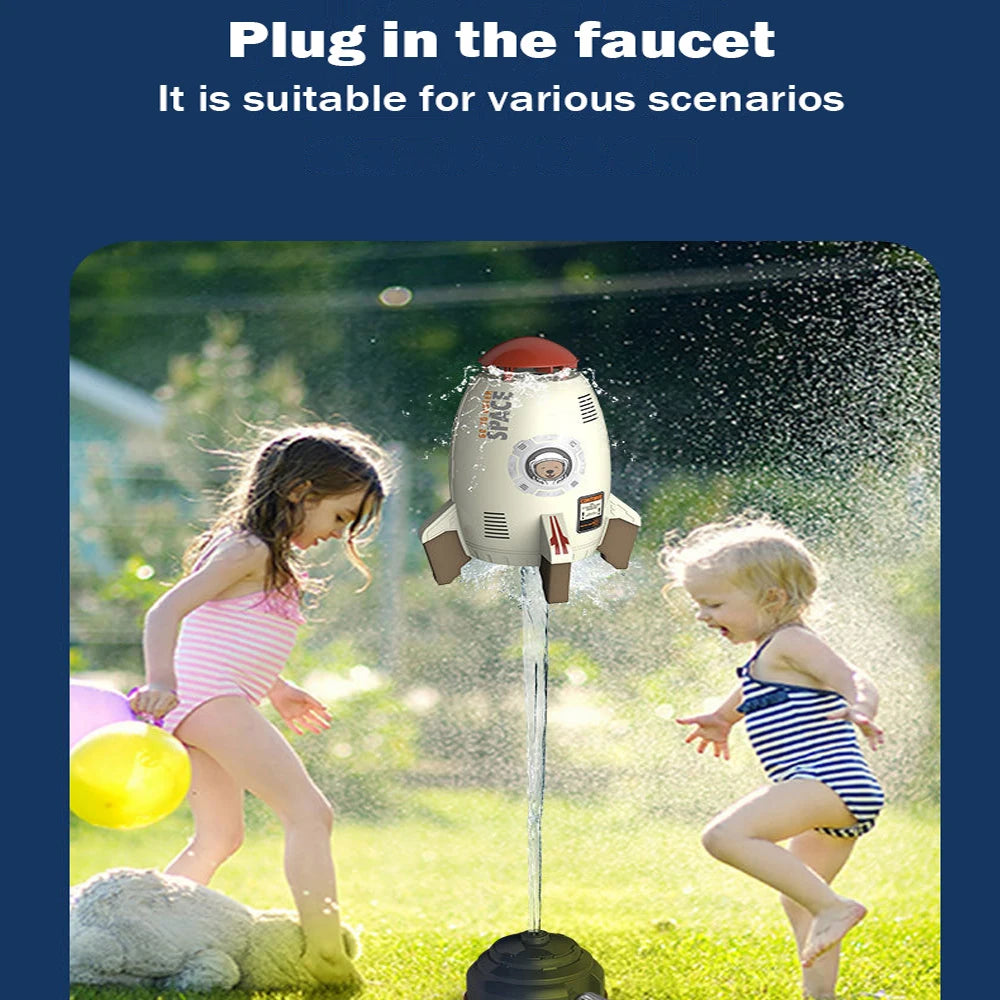 Flying Jet Spray Rotating Children's Water Play Toy