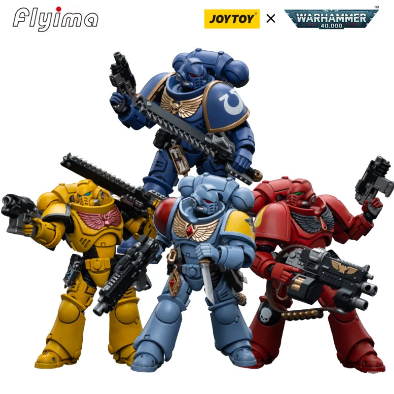 Warhammer 40K Intercessor Action Figures – 4PCS Set