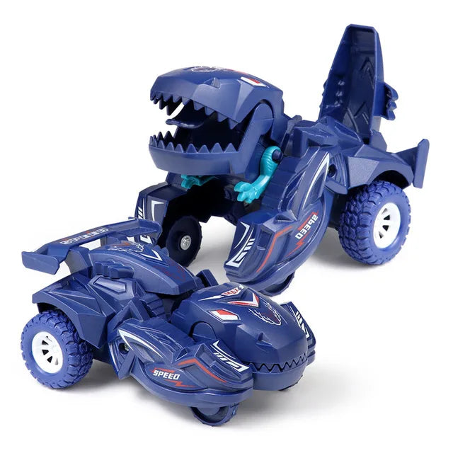 Dinosaur Deformation Action Crash Deformation Toy Car