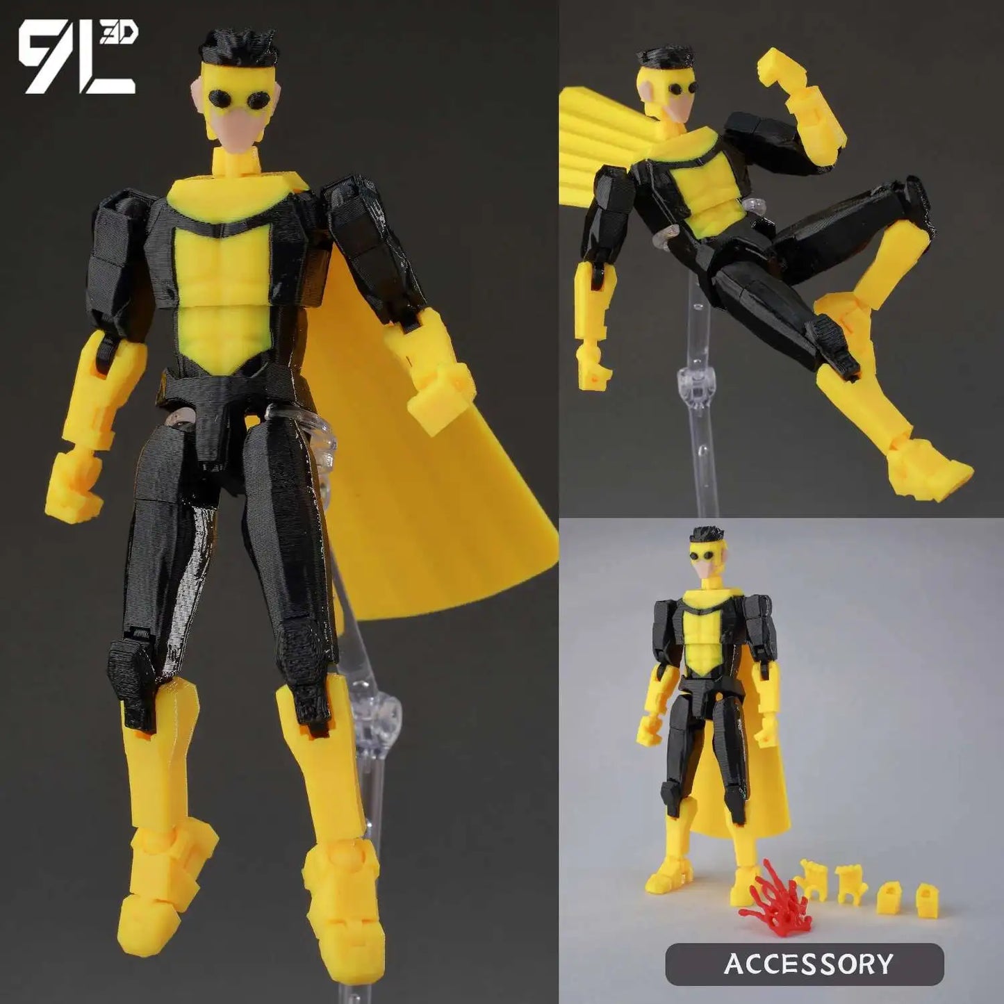 Atom & Atom Smasher 3D Action Figures – DC Collector Set