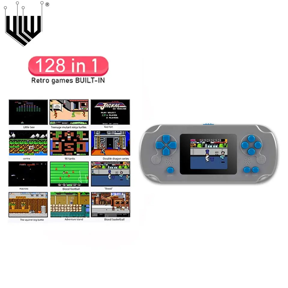 Retro Mini Handheld Game Console – Kids 8Bit Toy