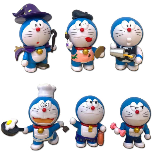 Doraemon Nobita & Shizuka Action Figure Set PVC Toy
