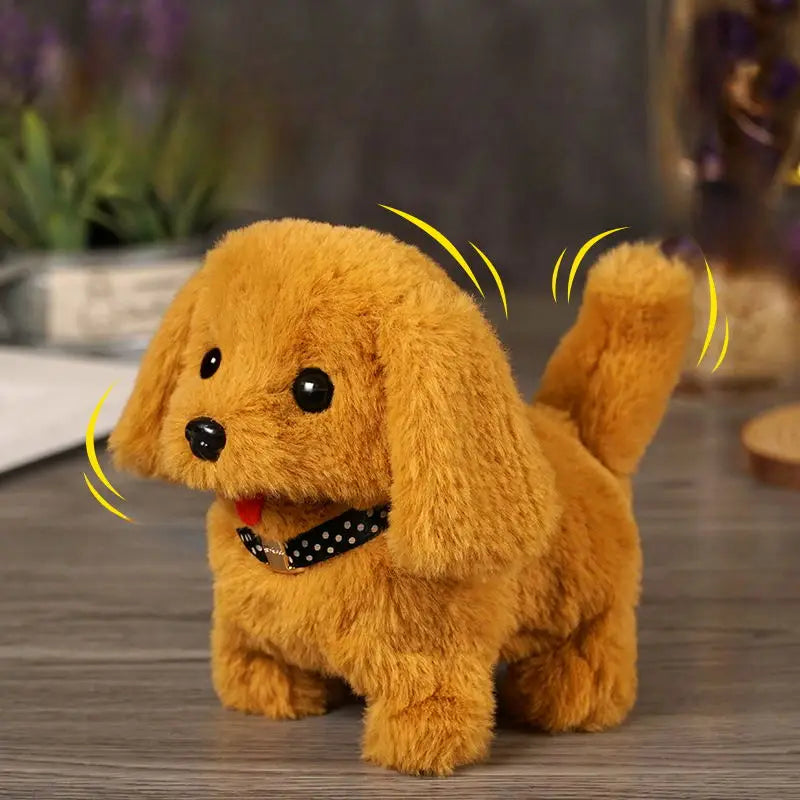 Interactive Electronic Walking Puppy Toy – Plush Dog for Kids