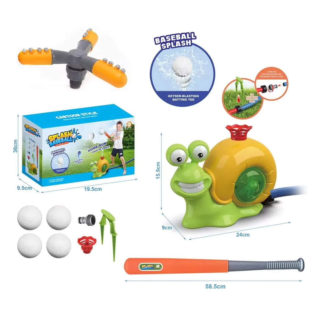 Cartoon Hydrant Sprinkler Water Spray Toy for Kids