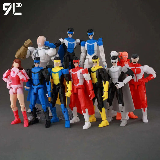 Atom & Atom Smasher 3D Action Figures – DC Collector Set